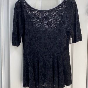 Free People- Lace Blouse
